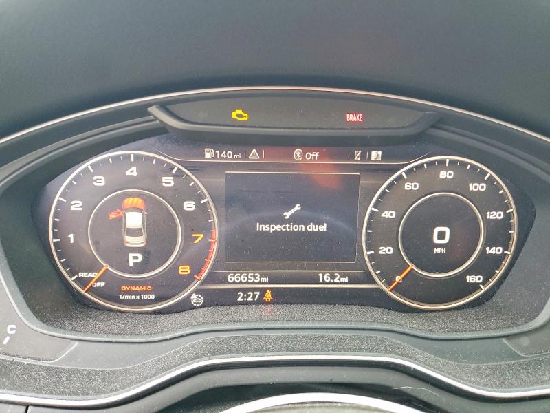 2017 Audi A4 მანქანა იყიდება აუქციონზე, vin: WAUENAF42HN019393, აუქციონის ნომერი: 47807486