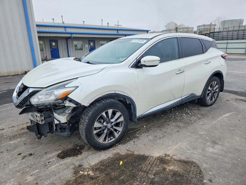 41721676 :رقم المزاد ، 5N1AZ2MG3FN216428 vin ، 2015 Nissan Murano مزاد بيع