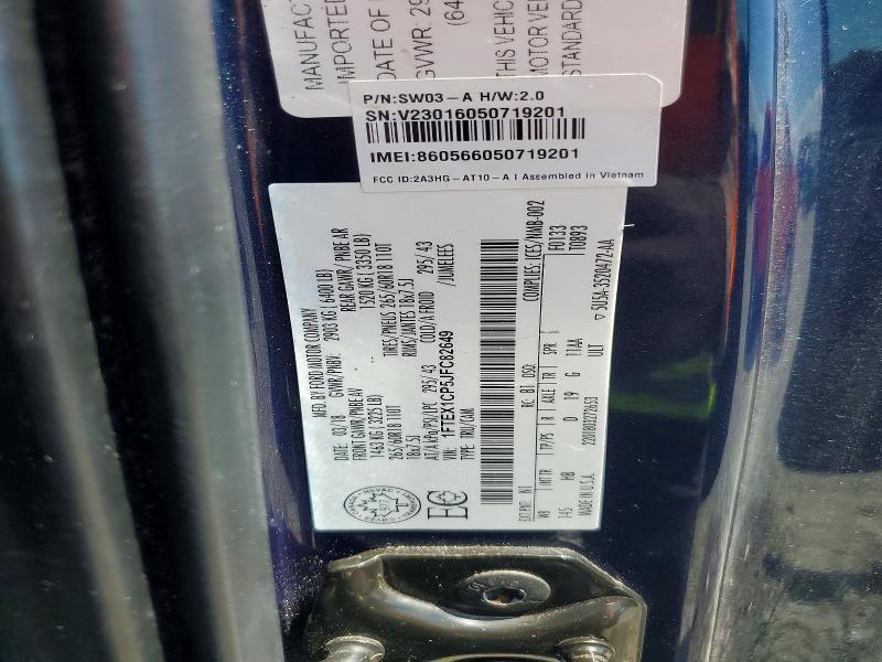 Aukcja sprzedaży 2018 Ford F150, vin: 1FTEX1CP5JFC82649, numer aukcji: 47479326