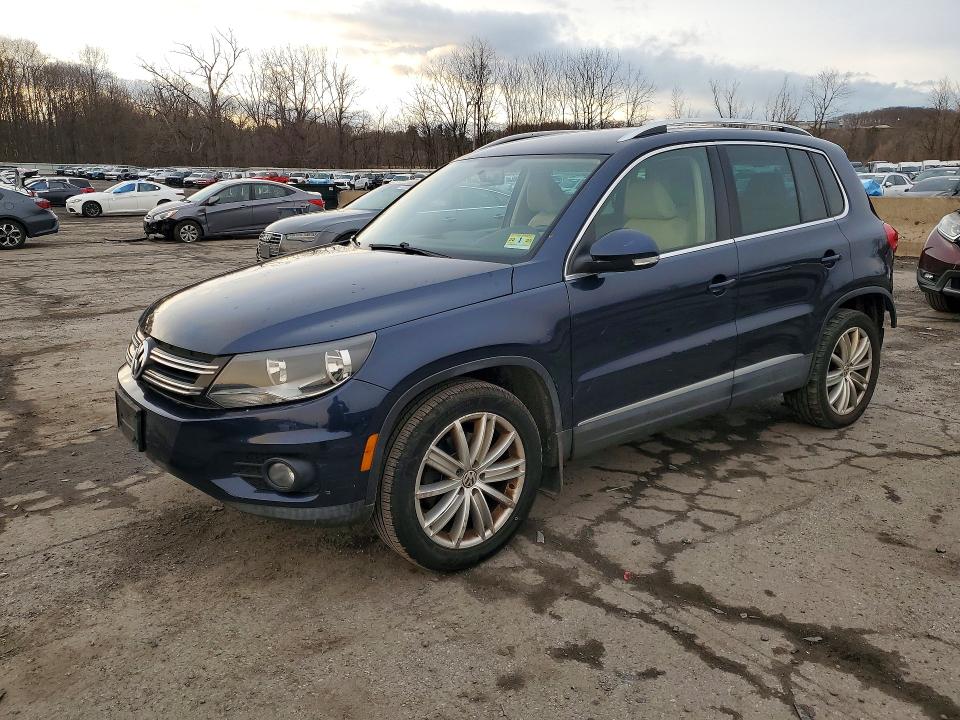 45961816 :رقم المزاد ، WVGBV3AX8EW569024 vin ، 2014 Volkswagen Tiguan مزاد بيع