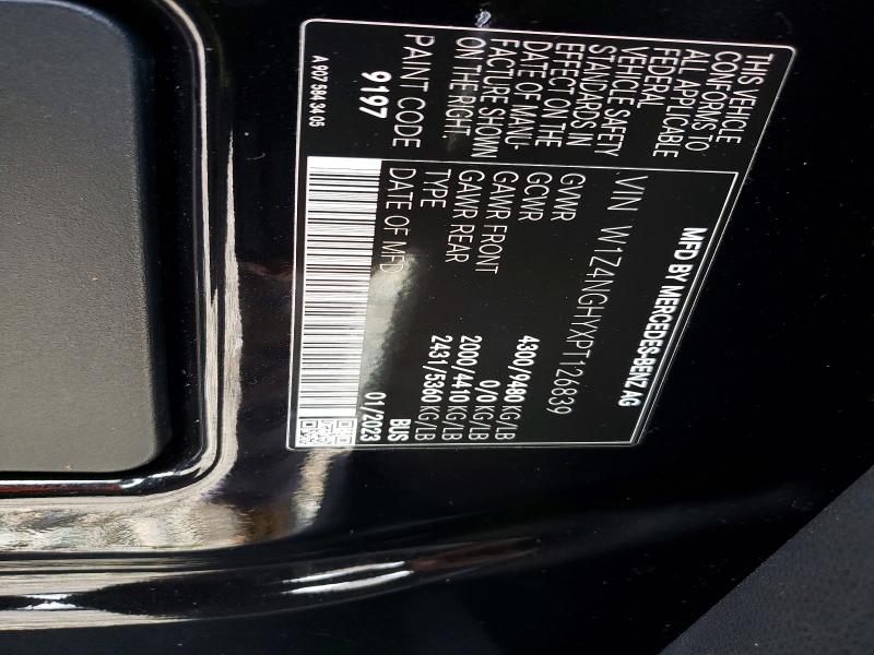 Продажа на аукционе авто 2023 Mercedes-benz Sprinter, vin: W1Z4NGHYXPT126839, номер лота: 41651566