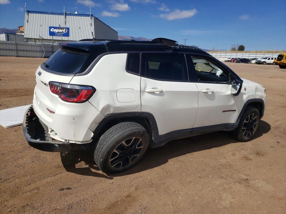45849046 :رقم المزاد ، 3C4NJDDB6LT221180 vin ، 2020 Jeep Compass مزاد بيع