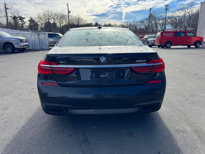 2017 Bmw 750 მანქანა იყიდება აუქციონზე, vin: WBA7F2C58HG422355, აუქციონის ნომერი: 47026706
