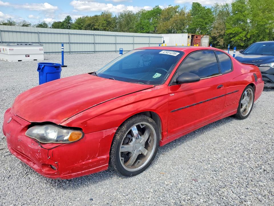 Aukcja sprzedaży 2002 Chevrolet Monte Carlo, vin: 2G1WX15K529267464, numer aukcji: 47451236