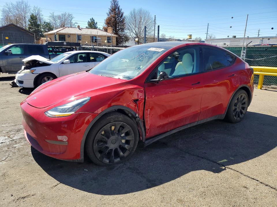 Aukcja sprzedaży 2020 Tesla Model Y, vin: 5YJYGDEE9LF051576, numer aukcji: 41776656