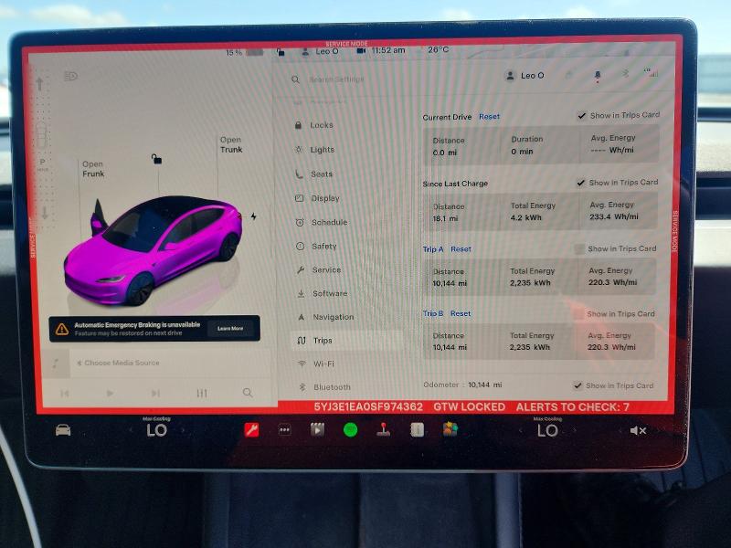 Продажа на аукционе авто 2025 Tesla Model 3, vin: 5YJ3E1EA0SF974362, номер лота: 45818546