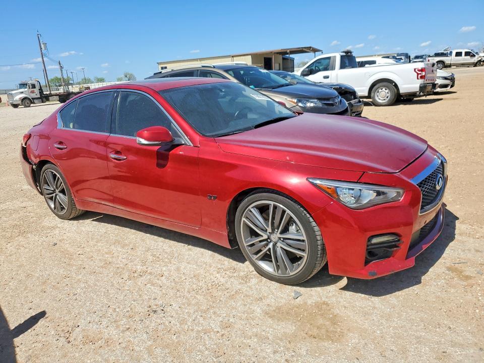 Aukcja sprzedaży 2014 Infiniti Q50, vin: JN1BV7AP9EM670597, numer aukcji: 79801855
