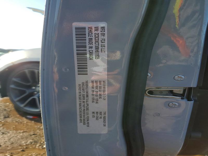 46493656 :رقم المزاد ، 2C3CDXCTXMH611935 vin ، 2021 Dodge Charger مزاد بيع