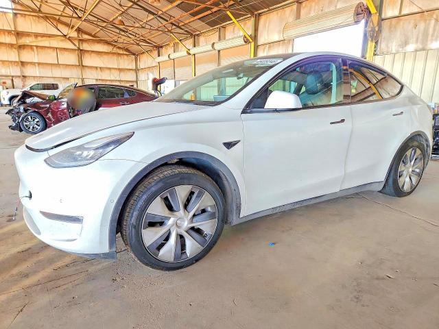 Продаж на аукціоні авто 2021 Tesla Model Y, vin: 5YJYGAEEXMF216809, номер лоту: 46409246