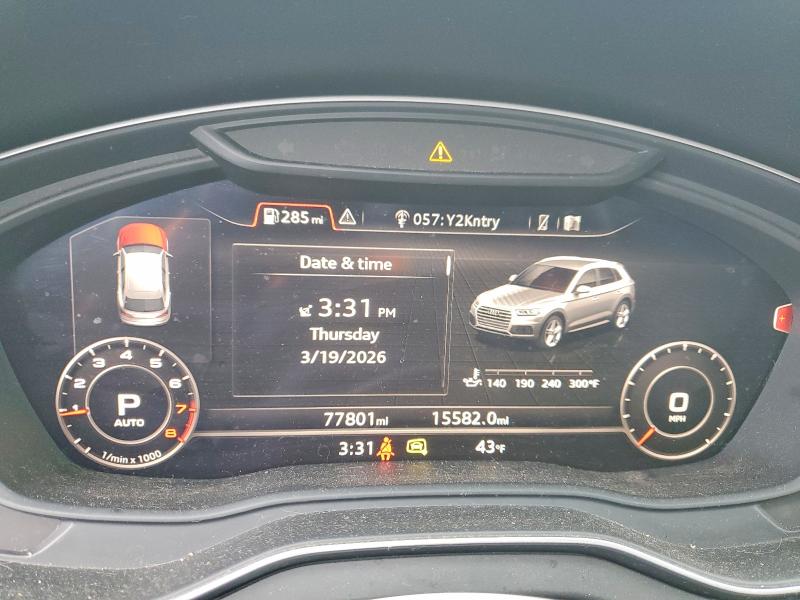 46390496 :رقم المزاد ، WA1BNAFY8K2090836 vin ، 2019 Audi Q5 مزاد بيع