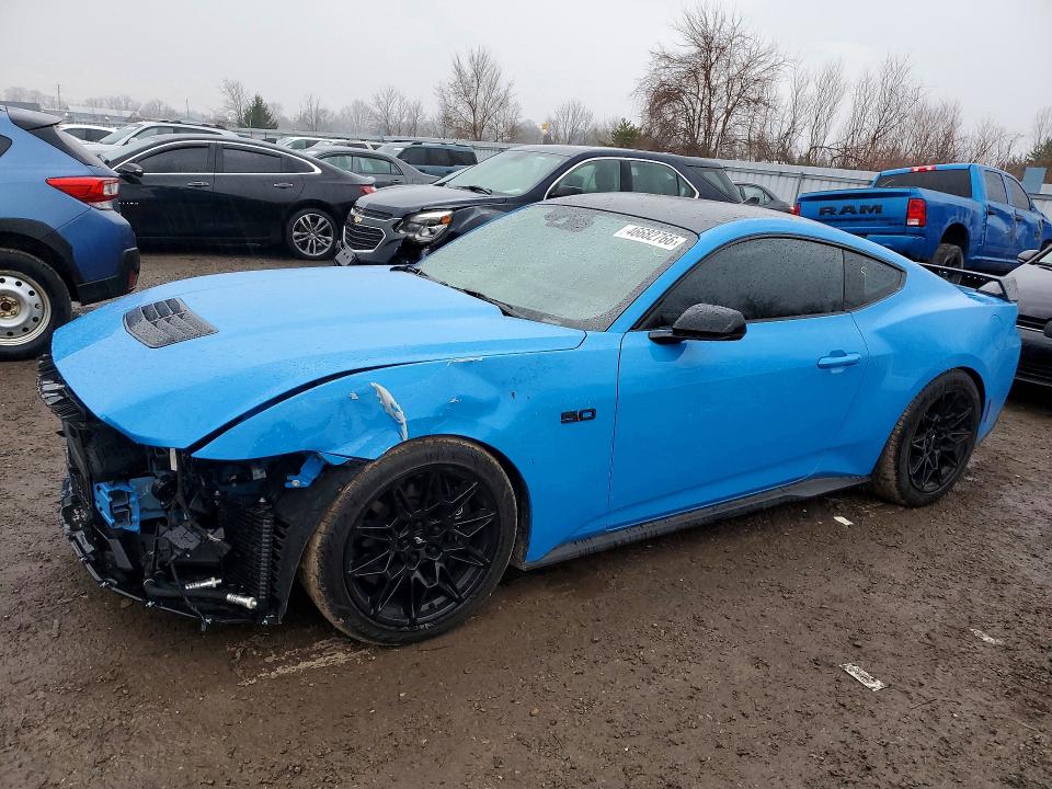 46682766 :رقم المزاد ، 1FA6P8CF0R5421596 vin ، 2024 Ford Mustang مزاد بيع