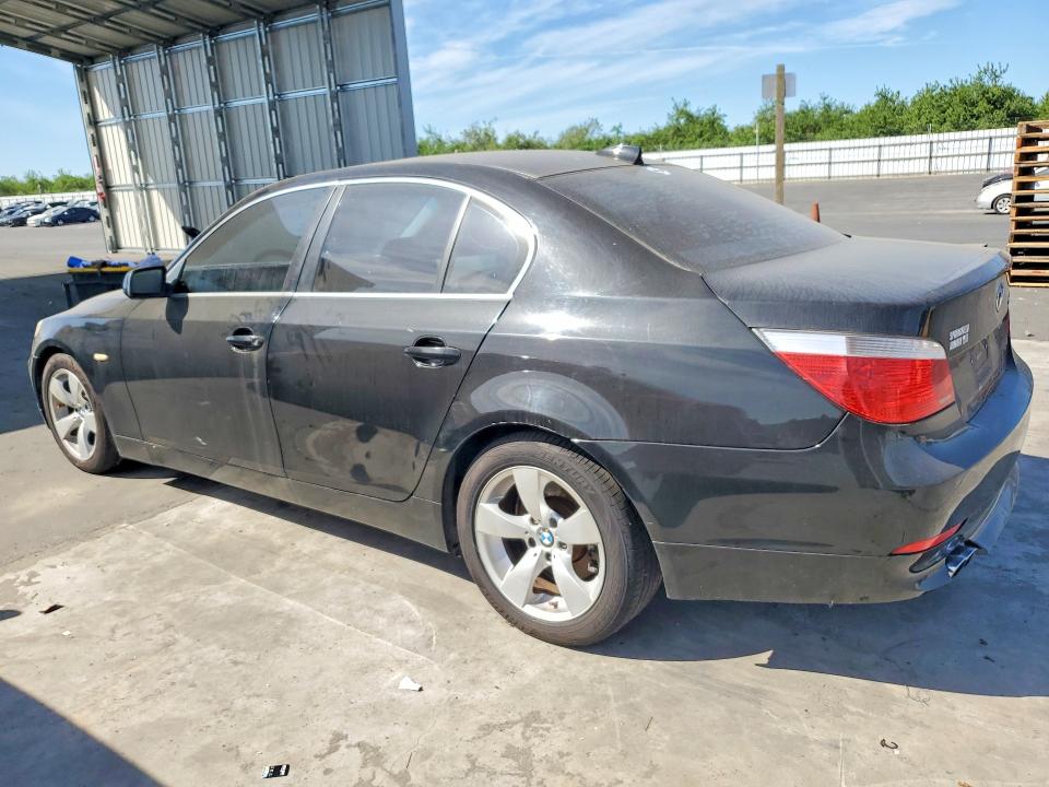 2007 Bmw 5 Series მანქანა იყიდება აუქციონზე, vin: WBANE53567CW60707, აუქციონის ნომერი: 46767226