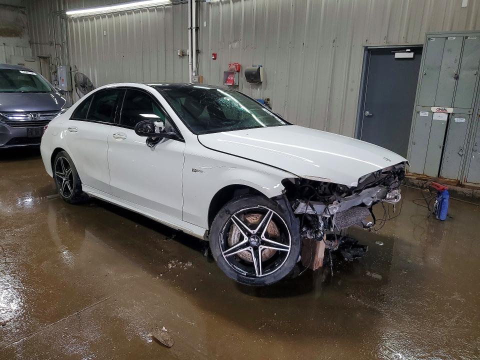 47248266 :رقم المزاد ، 55SWF6EB2HU190935 vin ، 2017 Mercedes-benz C مزاد بيع
