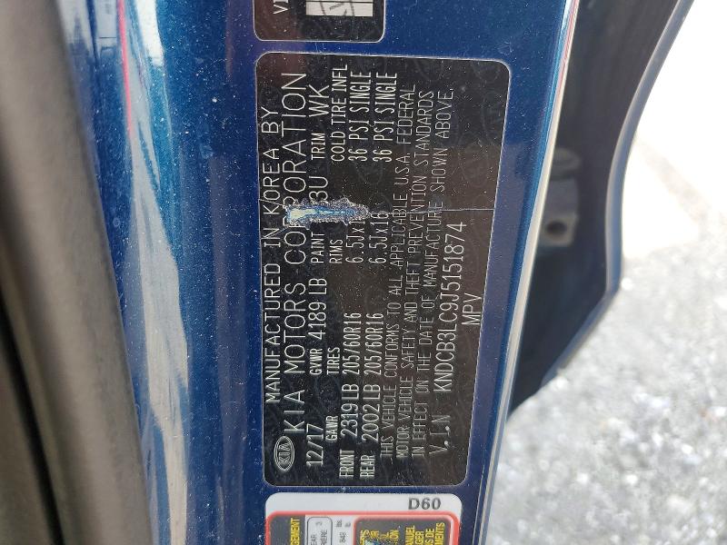 Продаж на аукціоні авто 2018 Kia Niro, vin: KNDCB3LC9J5151874, номер лоту: 48285856
