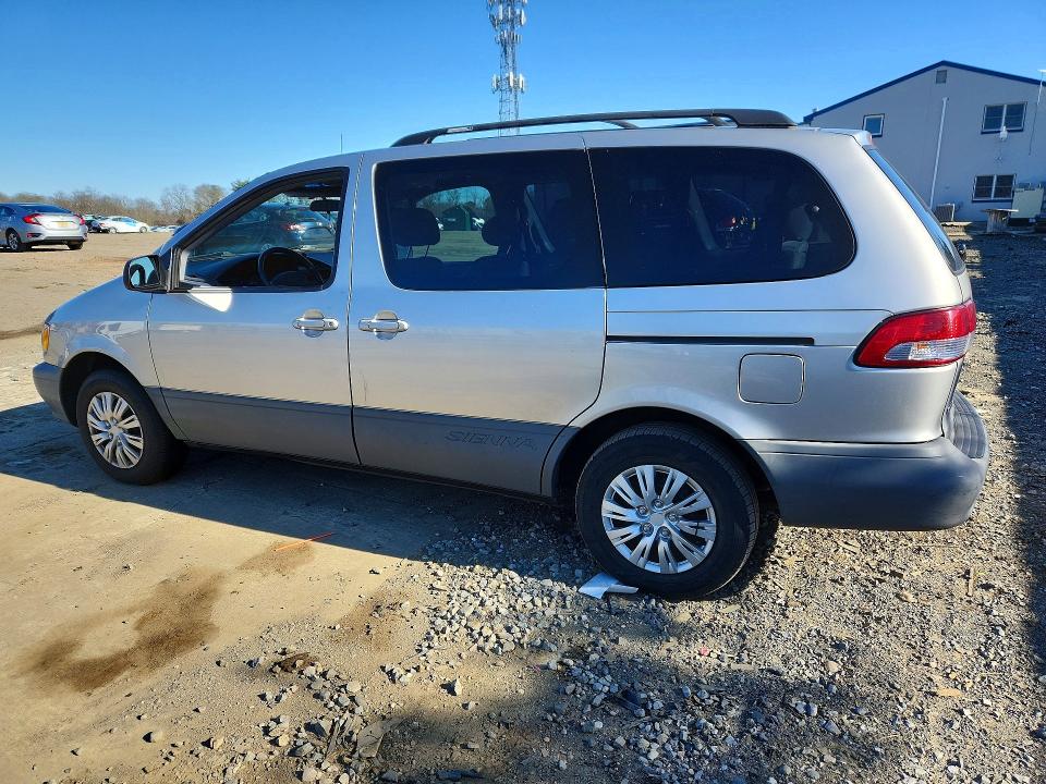 47438676 :رقم المزاد ، 4T3ZF13C22U453083 vin ، 2002 Toyota Sienna مزاد بيع