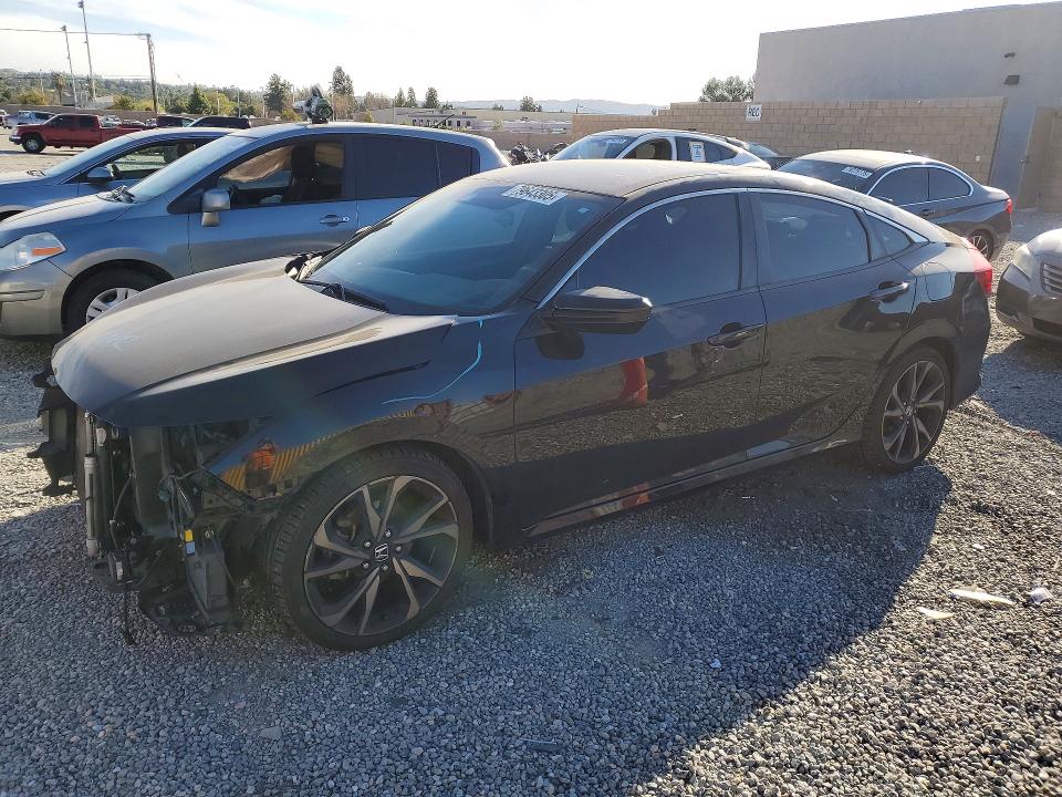Auction sale of the 2020 Honda Civic, vin: 2HGFC2F87LH501091, lot number: 79643305