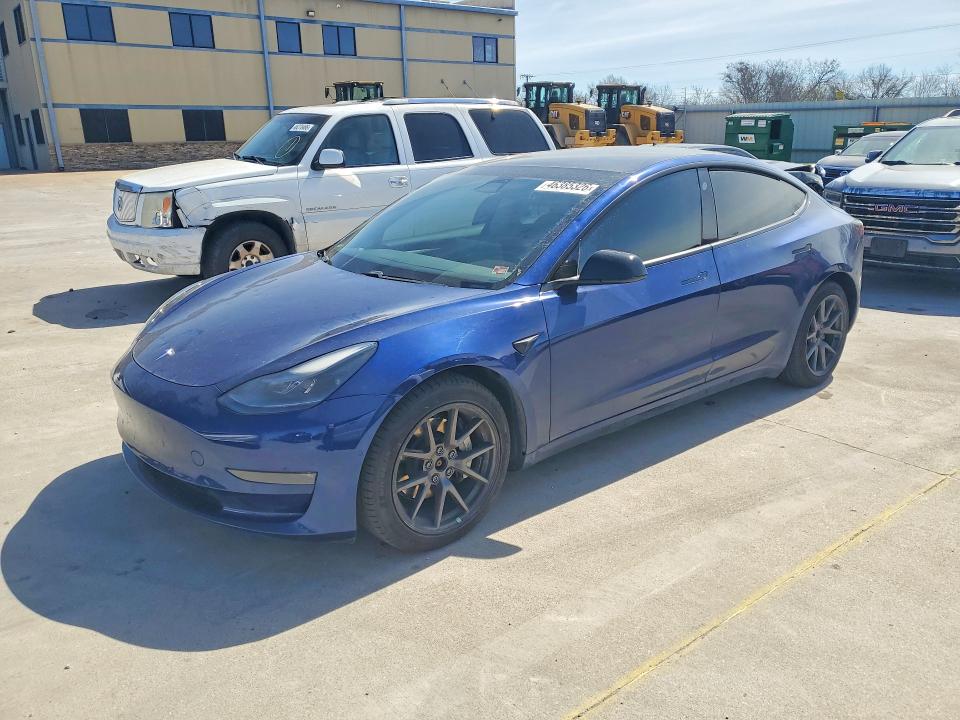 46385326 :رقم المزاد ، 5YJ3E1EB3MF003481 vin ، 2021 Tesla Model 3 مزاد بيع