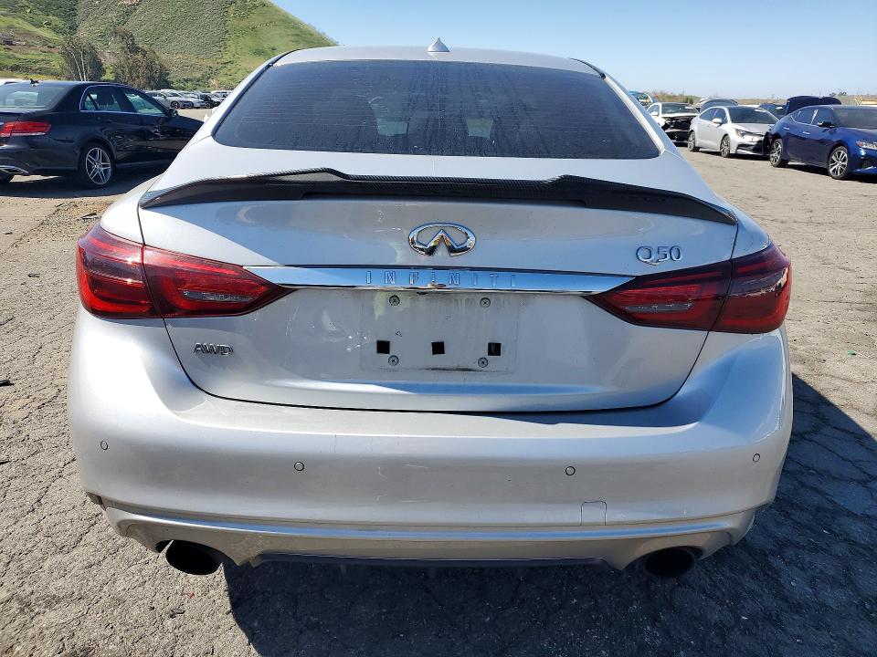 2018 Infiniti Q50 მანქანა იყიდება აუქციონზე, vin: JN1EV7AR2JM438979, აუქციონის ნომერი: 79666515