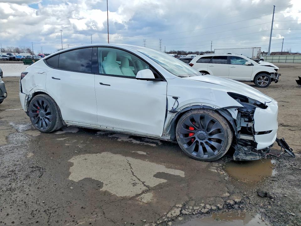 2023 Tesla Model Y მანქანა იყიდება აუქციონზე, vin: 7SAYGDEF4PF830224, აუქციონის ნომერი: 45669086