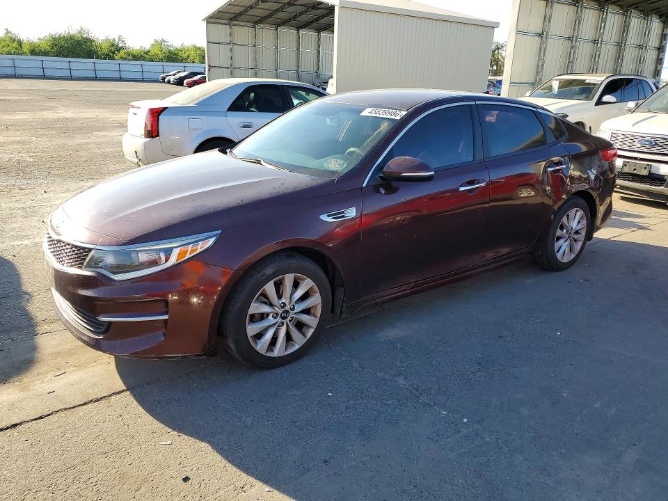 45839986 :رقم المزاد ، 5XXGT4L39JG266393 vin ، 2018 Kia Optima مزاد بيع