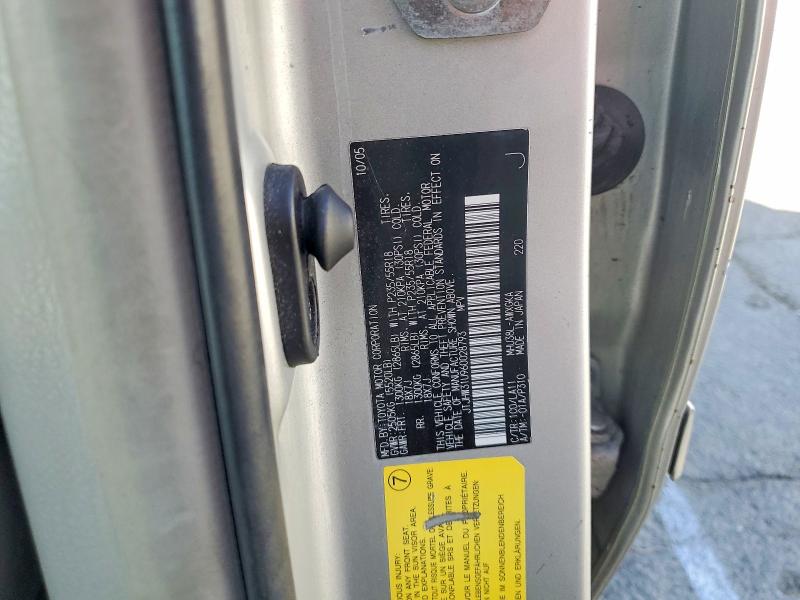 47749106 :رقم المزاد ، JTJHW31U960028793 vin ، 2006 Lexus Rx 400h مزاد بيع