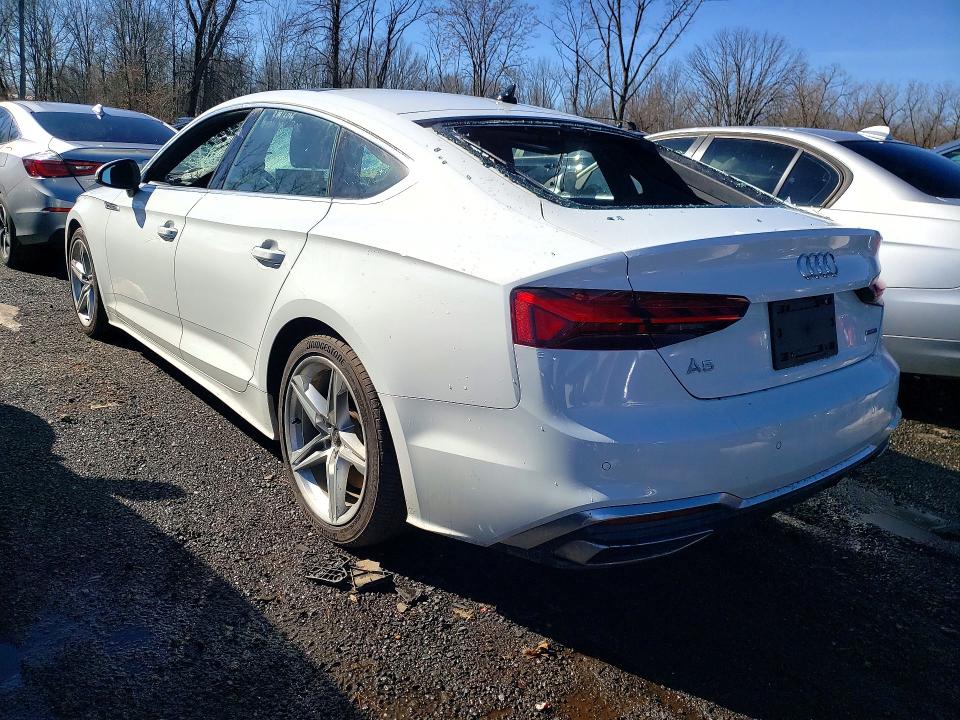 2021 Audi A5 მანქანა იყიდება აუქციონზე, vin: WAUDACF53MA039102, აუქციონის ნომერი: 79627505