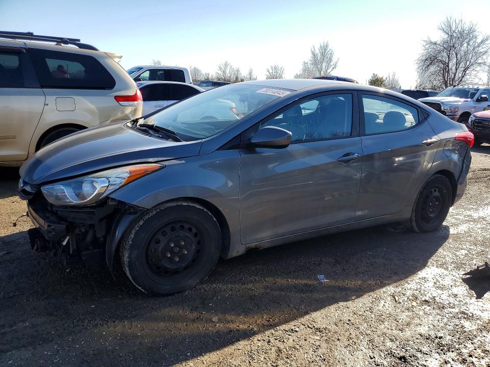 Продаж на аукціоні авто 2013 Hyundai Elantra, vin: 5NPDH4AEXDH378153, номер лоту: 78314845