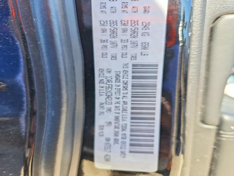 Продаж на аукціоні авто 2019 Jeep Grand Cherokee, vin: 1C4RJFBG1KC842123, номер лоту: 46540386
