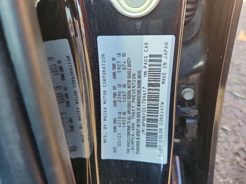 Продаж на аукціоні авто 2025 Mazda 3, vin: JM1BPBNY0S1789617, номер лоту: 45746996