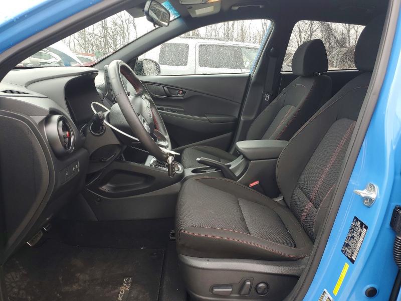 Продаж на аукціоні авто 2022 Hyundai Kona, vin: KM8K33A3XNU870277, номер лоту: 78857125
