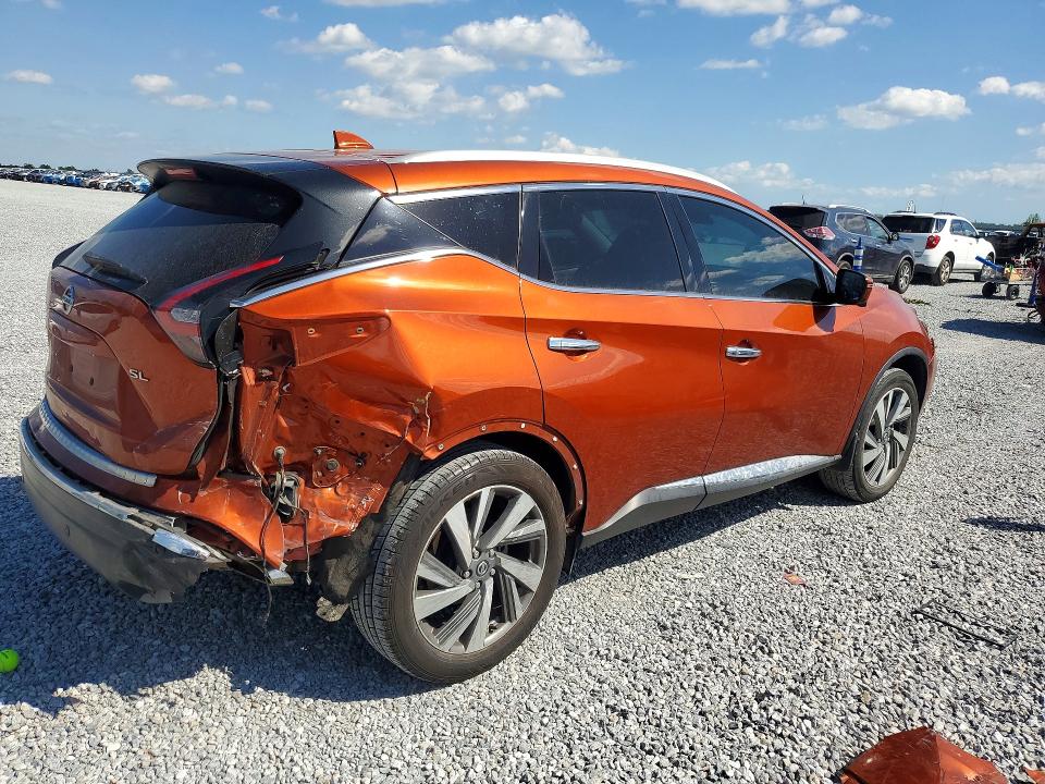 Aukcja sprzedaży 2021 Nissan Murano, vin: 5N1AZ2CJ9MC140316, numer aukcji: 47725046