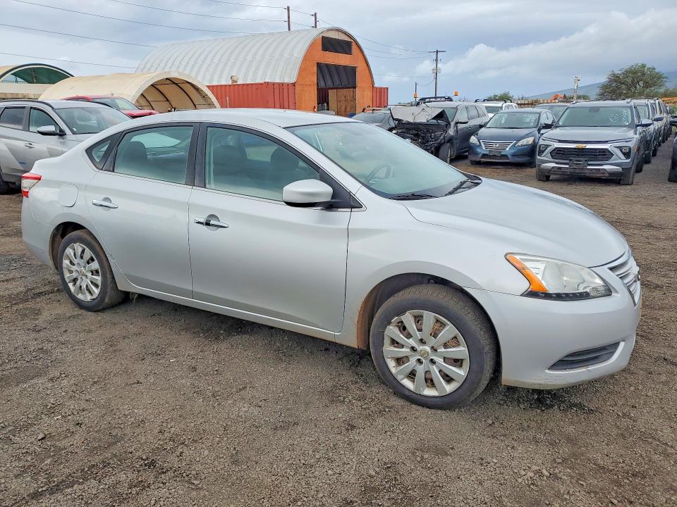 Продаж на аукціоні авто 2015 Nissan Sentra, vin: 3N1AB7AP1FL666110, номер лоту: 46877956
