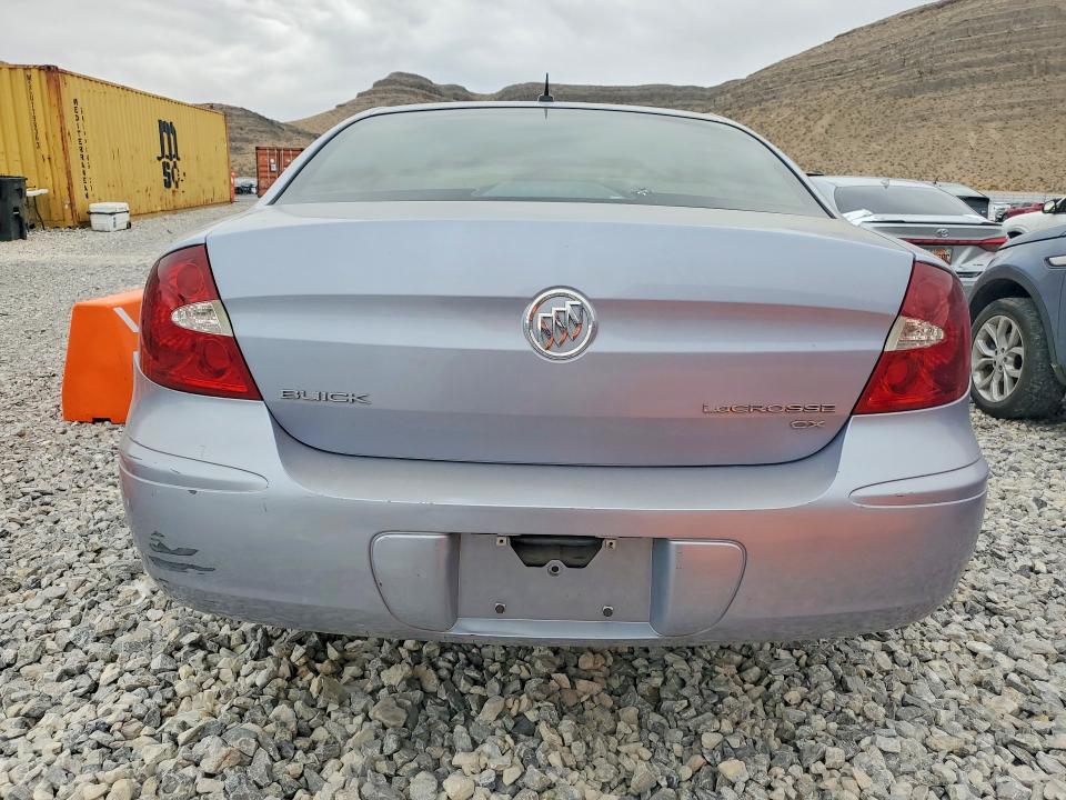 48168926 :رقم المزاد ، 2G4WC582X61268597 vin ، 2006 Buick Lacrosse مزاد بيع