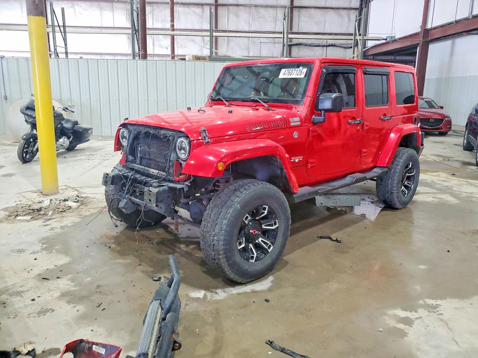 Продаж на аукціоні авто 2016 Jeep Wrangler, vin: 1C4HJWEG5GL186488, номер лоту: 47607126
