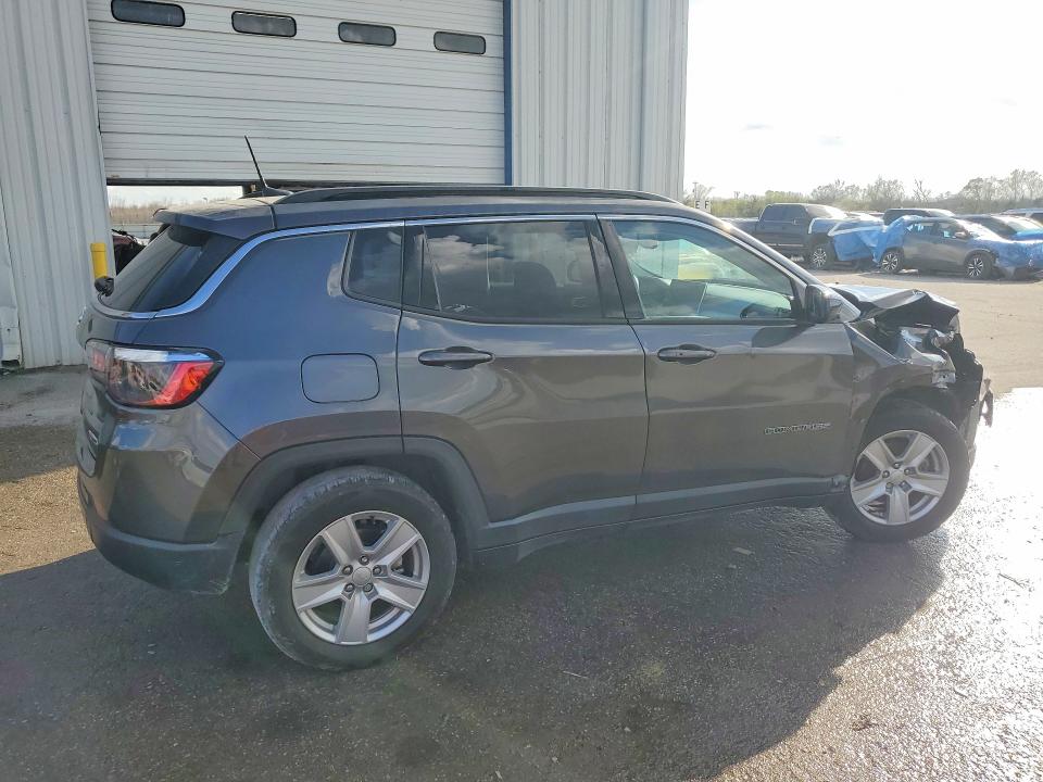 2022 Jeep Compass მანქანა იყიდება აუქციონზე, vin: 3C4NJCBB0NT174907, აუქციონის ნომერი: 42071626