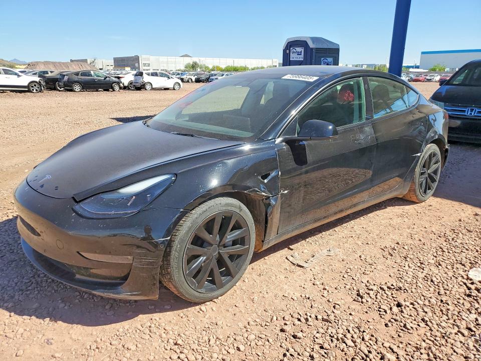 Продаж на аукціоні авто 2021 Tesla Model 3, vin: 5YJ3E1EB7MF098532, номер лоту: 75986405