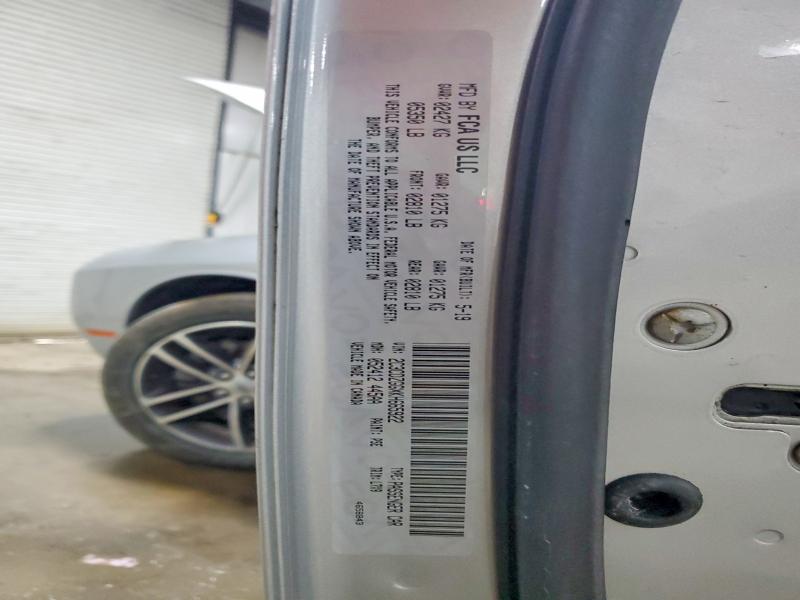 79550605 :رقم المزاد ، 2C3CDZGGXKH665922 vin ، 2019 Dodge Challenger مزاد بيع