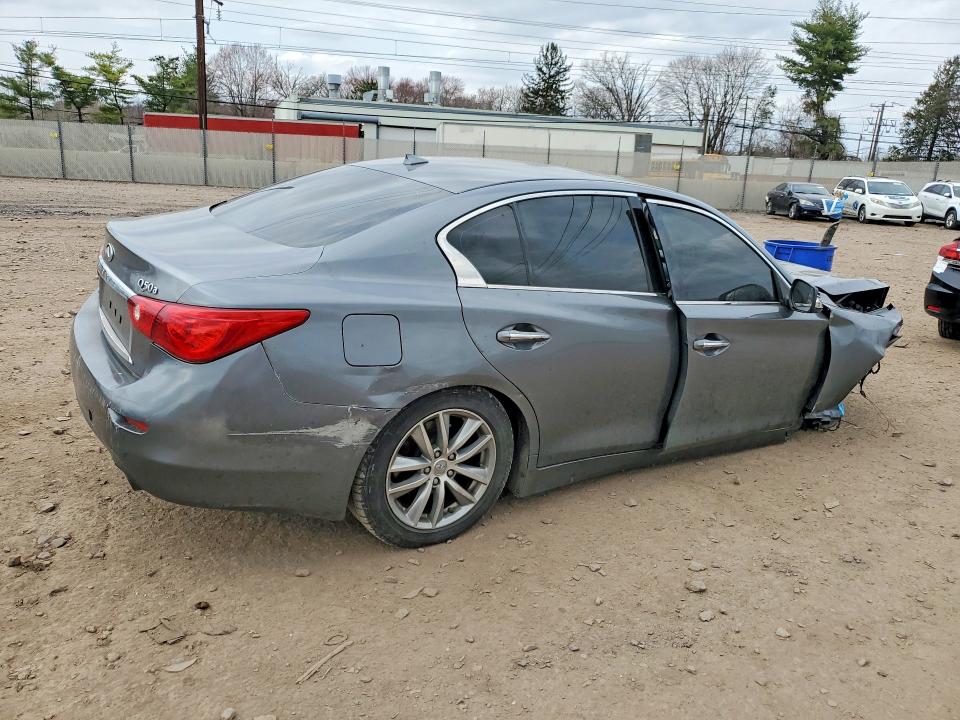 2015 Infiniti Q50 მანქანა იყიდება აუქციონზე, vin: JN1BV7AR5FM399735, აუქციონის ნომერი: 48042456