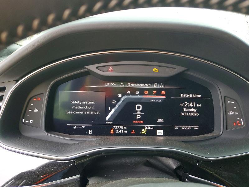 Продаж на аукціоні авто 2020 Audi Sq7, vin: WA1VWAF76LD012871, номер лоту: 48089866