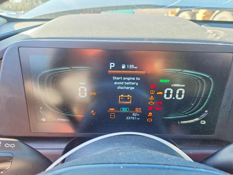 2024 Kia Niro მანქანა იყიდება აუქციონზე, vin: KNDCP3LE8R5147488, აუქციონის ნომერი: 41917726