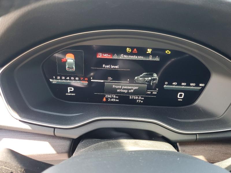 Продаж на аукціоні авто 2023 Audi Q5, vin: WA1EAAFY8P2100765, номер лоту: 46492856