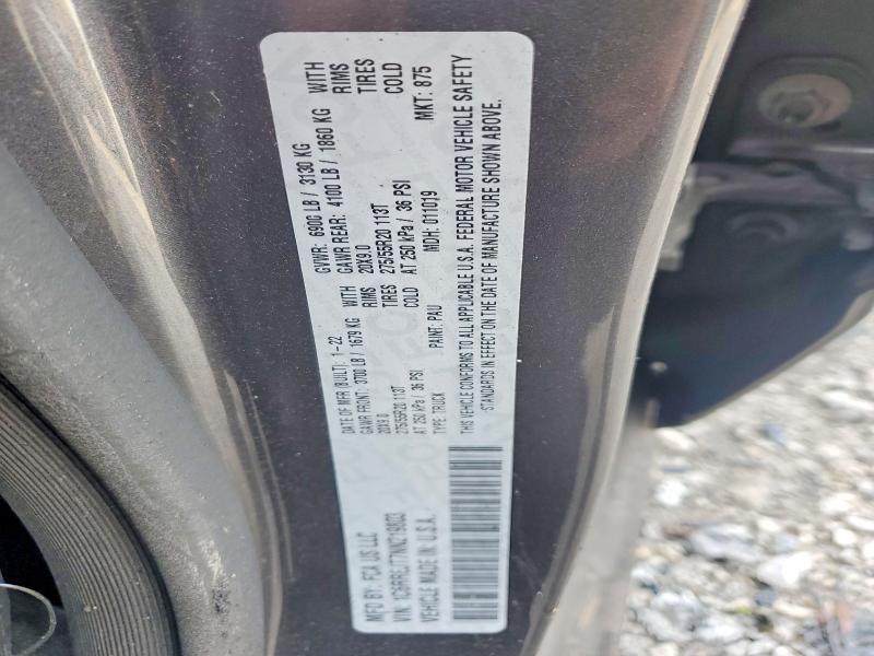 Продаж на аукціоні авто 2022 Ram 1500, vin: 1C6RREJT7NN219803, номер лоту: 47335606