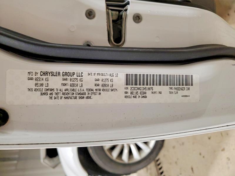 47163256 :رقم المزاد ، 2C3CCAAG1DH510076 vin ، 2013 Chrysler 300 مزاد بيع