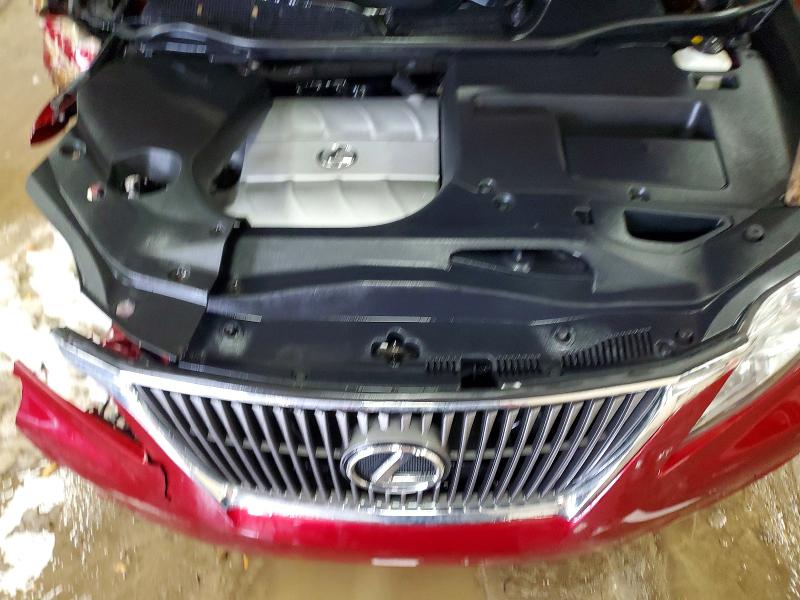 46273756 :رقم المزاد ، 2T2BK1BA6AC009853 vin ، 2010 Lexus Rx 350 مزاد بيع