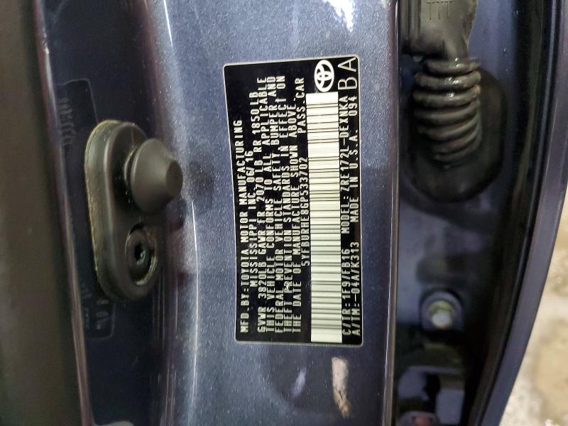 47320286 :رقم المزاد ، 5YFBURHE8GP533702 vin ، 2016 Toyota Corolla مزاد بيع