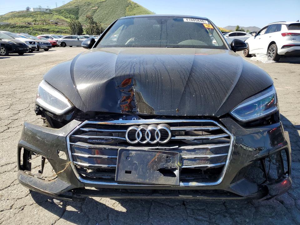 2018 Audi A5 მანქანა იყიდება აუქციონზე, vin: WAUPNAF55JA007012, აუქციონის ნომერი: 41605846