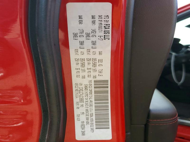47630626 :رقم المزاد ، 1C4SDJCT4JC169835 vin ، 2018 Dodge Durango مزاد بيع