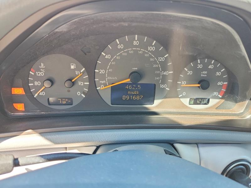 47038366 :رقم المزاد ، WDBLK70G71T076665 vin ، 2001 Mercedes-benz Clk مزاد بيع