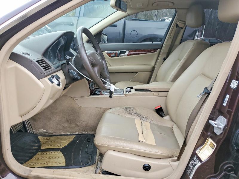 46016646 :رقم المزاد ، WDDGF8BBXBA506500 vin ، 2011 Mercedes-benz C مزاد بيع