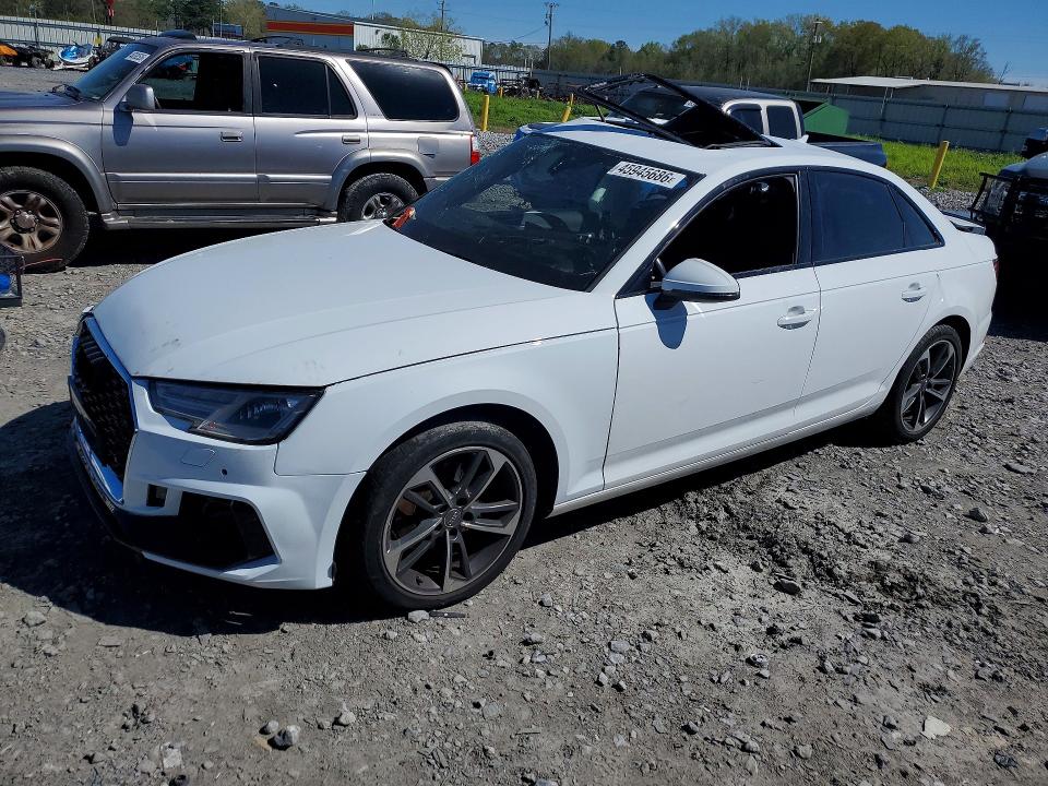 2019 Audi A4 მანქანა იყიდება აუქციონზე, vin: WAUGMAF41KN016844, აუქციონის ნომერი: 45945686